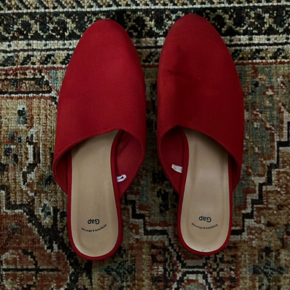 Gap Red Mules | Women’s Size 10